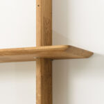 Regał dębowy wiszący Zolo 7, dąb olejowany