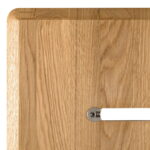 Regał dębowy wiszący Zolo 7, dąb olejowany