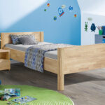 Łóżko dębowe "LAST" 90x200 cm