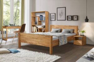 Łóżko dębowe "LAST" 180x200 cm