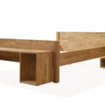 Łóżko dębowe "LAST" 160x200 cm