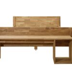 Łóżko dębowe "LAST" 160x200 cm