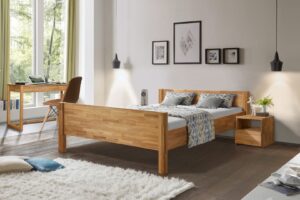 Łóżko dębowe "LAST" 140x200 cm