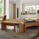 Łóżko dębowe "LAST" 160x200 cm