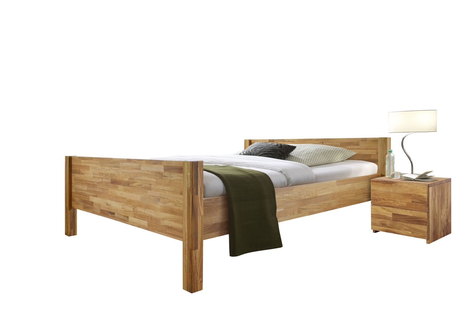 Łóżko dębowe „LAST” 160×200 cm